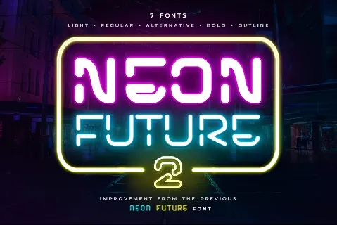 Neon Future 2.0 font
