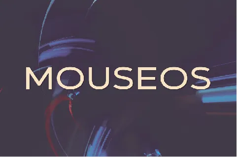 Mouseos font