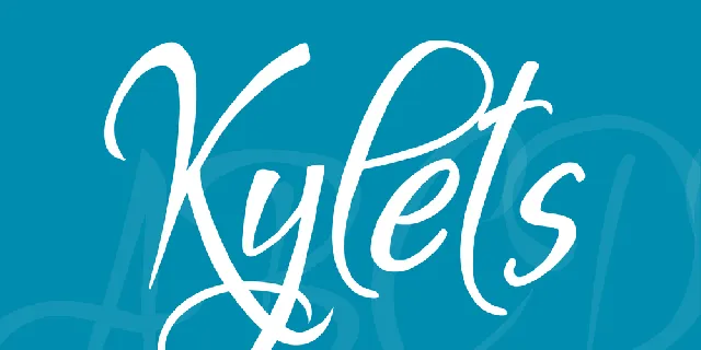 Kylets font