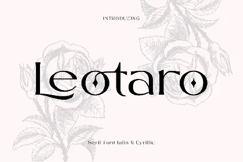 Leotaro font