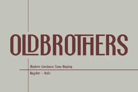 Oldbrothers font