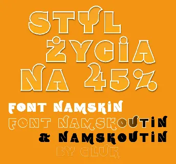 Namskout font family