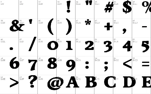 Sibre font