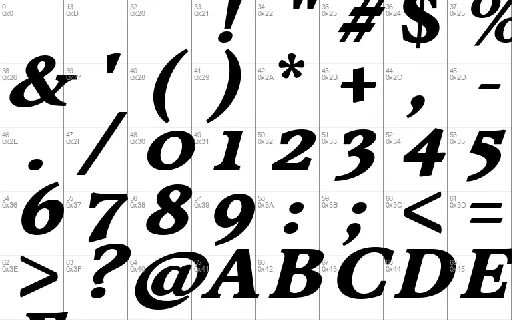 Sibre font