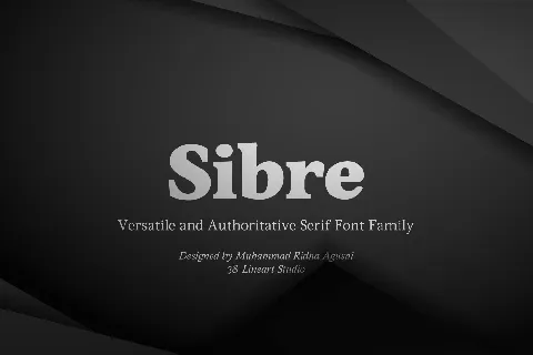 Sibre font