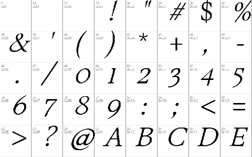 Sibre font