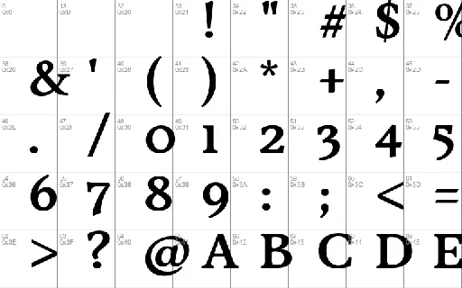 Sibre font