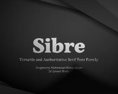 Sibre font