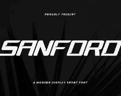 Sanford font