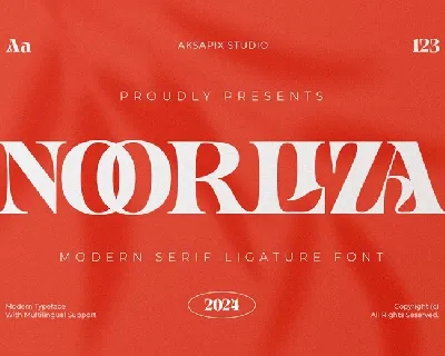 Noorliza font