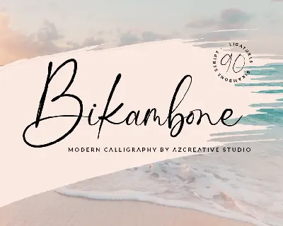 Bikambone font