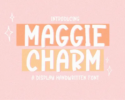 Maggie Charm font