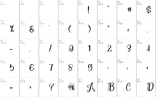 Shuffle font