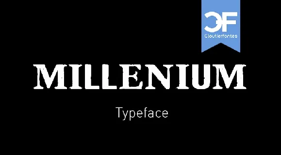 CF Millenium font