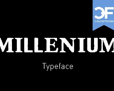 CF Millenium font