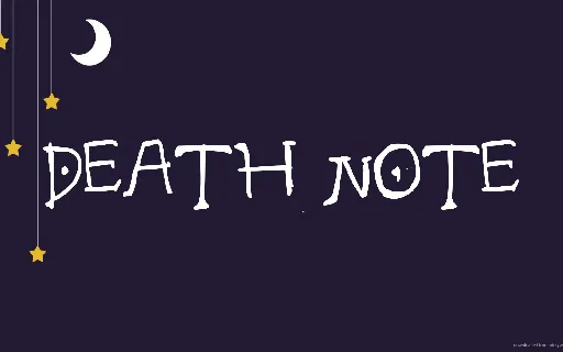 Death Note font