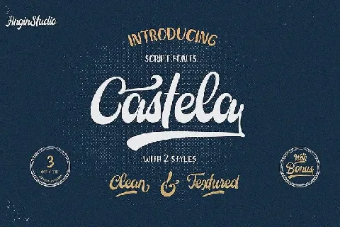 Castela Script Demo font