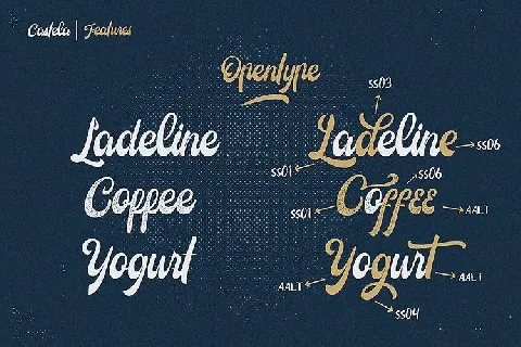 Castela Script Demo font