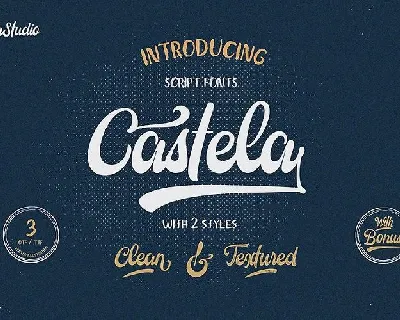 Castela Script Demo font