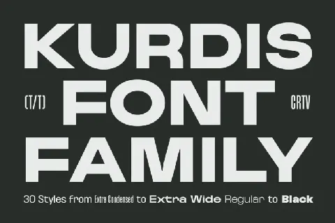 Kurdis Family font