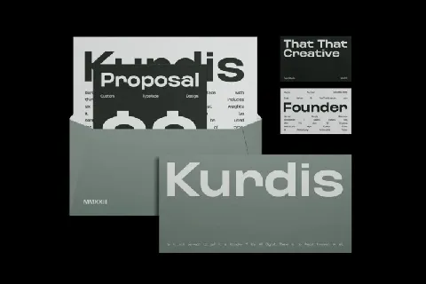 Kurdis Family font