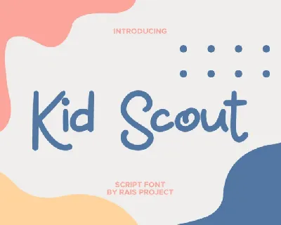 Kid Scout font