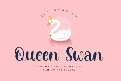 Queen Swan font