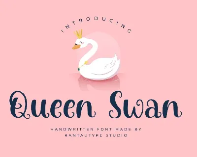 Queen Swan font