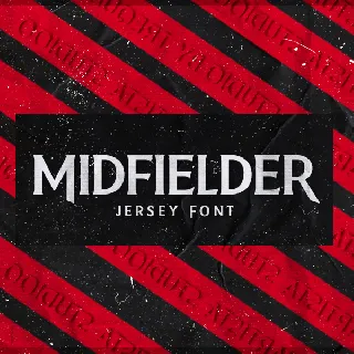 Midfielder font