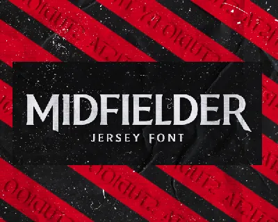 Midfielder font