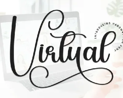 Virtual Calligraphy font