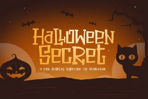 Halloween Secret font