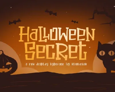 Halloween Secret font