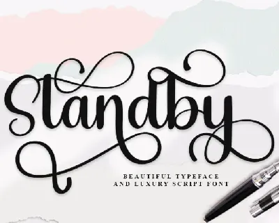 Standby font