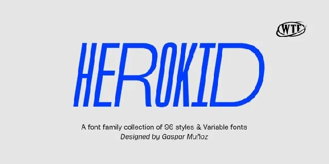 Herokid Family font