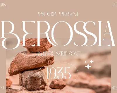 Berossla Serif font