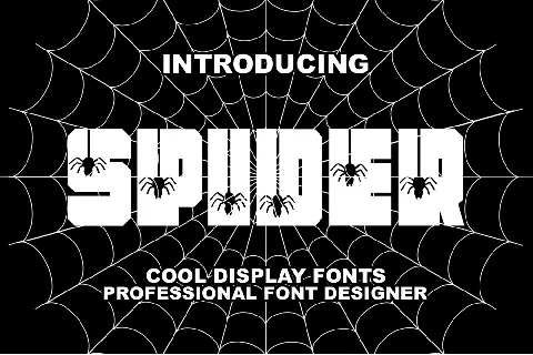 Spider font