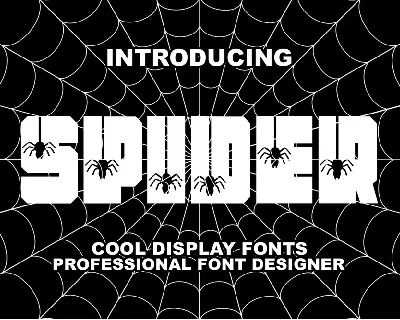 Spider font