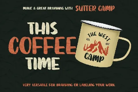 SUTTER CAMP Typeface font