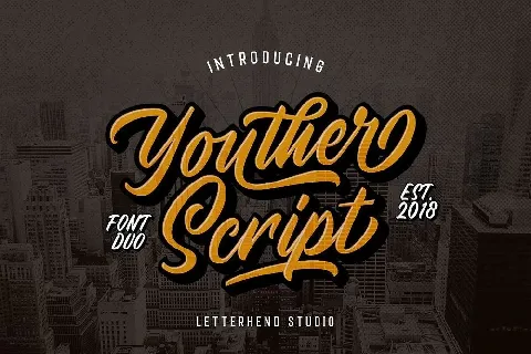 Youther Script Free font