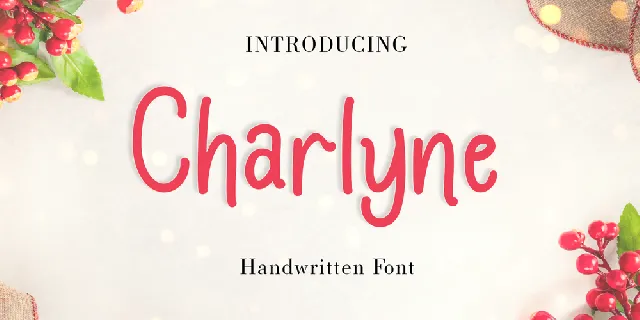 Charlyne font