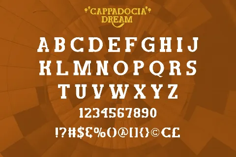 CappadociaDream Demo font