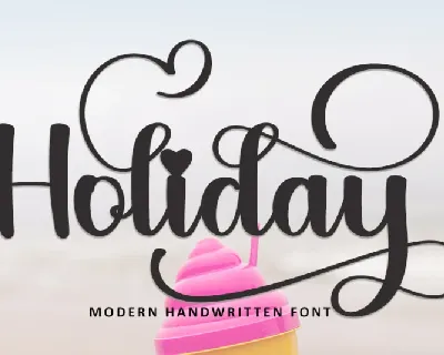 Holiday Calligraphy font