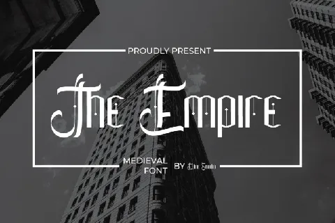 The Empire font