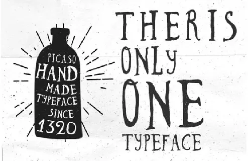 Picaso Hand Made font