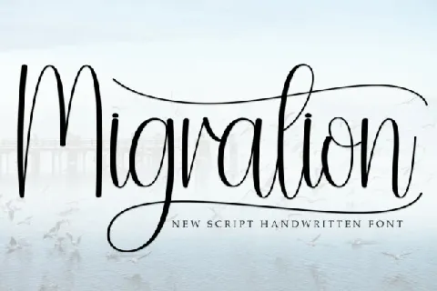Migration Script font