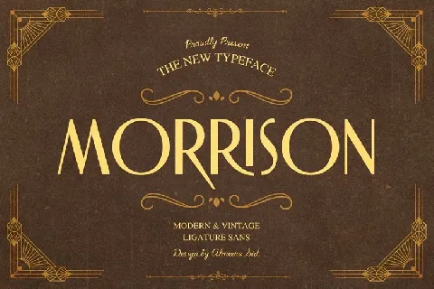 Morrison font