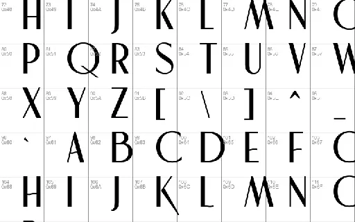 Morrison font