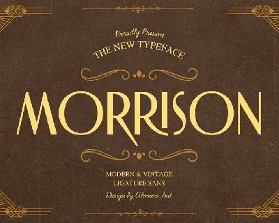 Morrison font