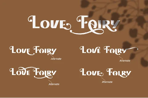 Love Fairy font